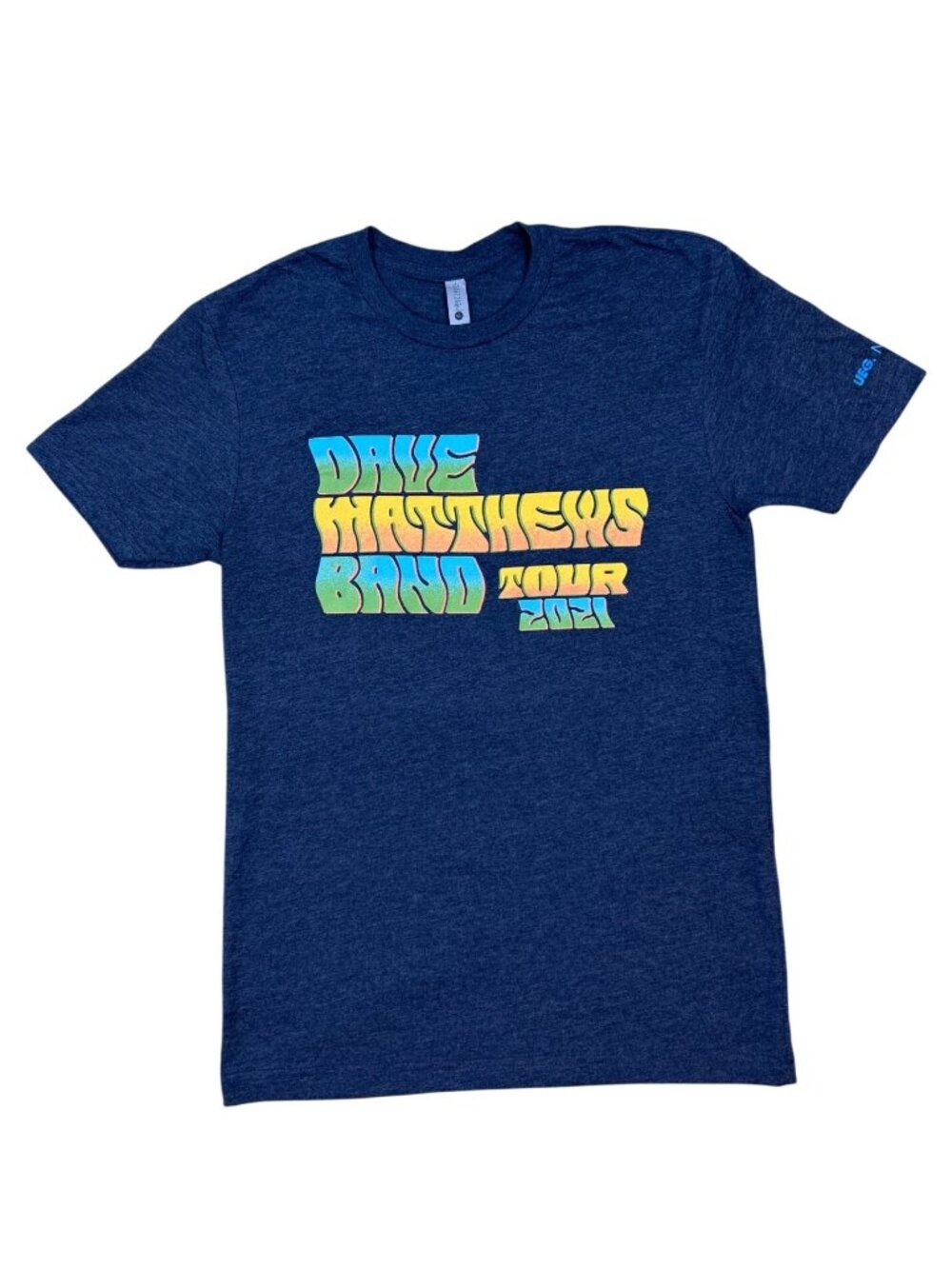 Dave Matthews Band T Shirt Sz S Blue Graphic Tee Next Level Apparel Streetwear